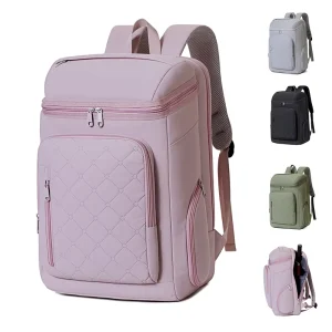 New Fashion Casual Large capacity Waterproof Zipper Unisex Travel Commuting Backpack Shoe Compartment Mochila Viaj