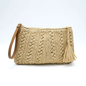 New Fashion Handbag for Women Paper Woven Bag Handmade Beach Bags Handbags for Women Luxury