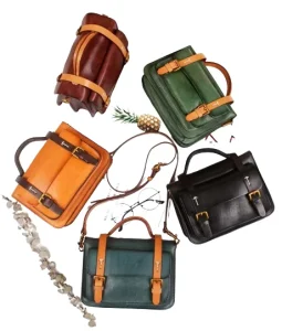 New Fashion High Quality One Shoulder Leather Messenger Bag Multi Colors Custom Handbag Messenger Bag Women’s Messenger Bags