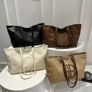 New Fashion Luxury Handbags Young Ladies Large Tote Bags Females Design Purses for Women Leather Tote Bag