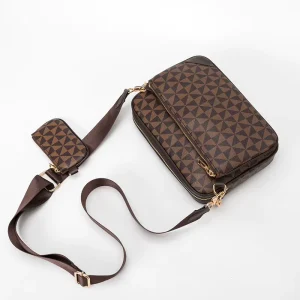New Fashion Messenger Bags for Men 3 in 1 Messenger Handbags Shoulder Bags Vintage Bags