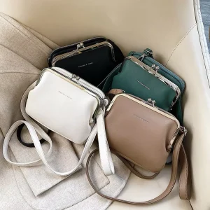 New Fashion PU Leather Women’s Waterproof Dress Shoulder Bag Handbag Multi layer Crossbody Clutch Purse Evening Bag