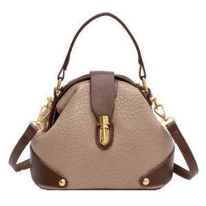 New Fashion Women’s PU Leather Shoulder Bags Young Lady Mini Phone Purses Zipper Closure Portable Featuring Crossbody Bag