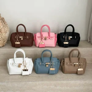 New Fashionable Minimalist Niche Textured Urban Simplicity Platinum Women Handbag