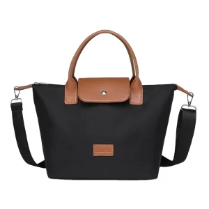 New HK Women Vintage Nylon Fashion Custom Design Crossbody Dumpling Bag Underarm Sling Lady Bag Single Shoulder Bag
