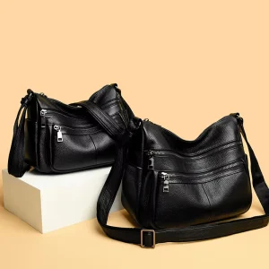 New High Quality Women Messenger Bags for Women Pu Leather Crossbody Bags Ladies Designer Shoulder Bags Tote Handbags and Purses