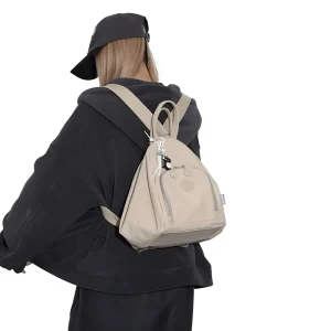 New Korean Style Niche Retro Women’s Lightweight Large Capacity Commute Crossbody Shoulder Bag Zip Single Strap Simple