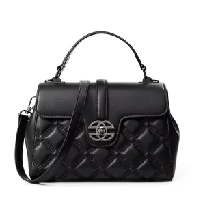 New Leather Handbag Large Capacity Mommy Bag Crossbody Shoulder Purse Advanced Quality Nappa Leather Women