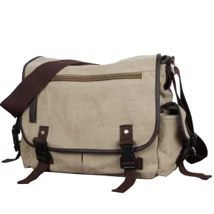 New Leisure Fashion School Canvas Messenger Bags Canvas Single Shoulder Duffel Bag