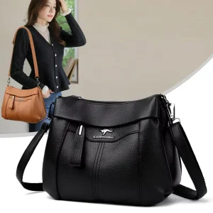 New Luxury Design Shoulder Bag PU Leather Handbag Purse Ladies Fashion Crossbody Bag Women Handbags