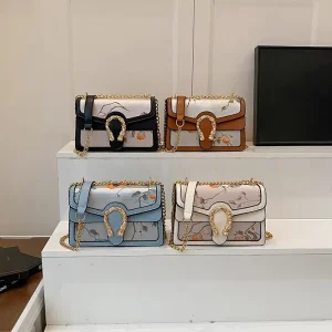 New Luxury Women Crossbody Small square Bag Designer Handbags and Purse Famous Brands Women New Shoulder Bagag