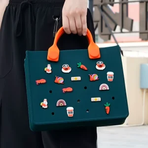New Model Trendy Women Handbag Stylish Portable Waterproof Eva Beach Bag Tote Bag Briefcase