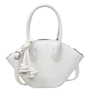 New Patent Pu Leather Women’s Handbags Solid Color Messenger Bags for Female