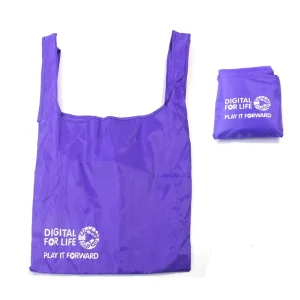 New Products Dry Waterproof Tote Shopping Bag Reusable Polyester Foldable Bag