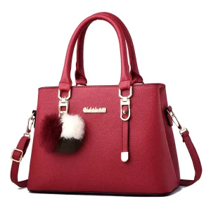 New Selling Custom Women’s Shoulder Bag PU Leather Fashion Handbags with Removable Strap for Travel and Daily Activities