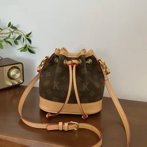 New Style Fashionable Bucket Bag Ladies’ Vintage Style Can Be Used As a Handbag or Crossbody Bag.6631