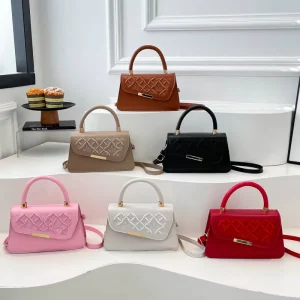 New Texture Square Crossbody Handbag High Beauty Casual Vintage Single Strap for Women