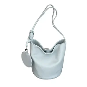 New Trending Luxury Famous Brand Designed Chic Tote Bucket Bag Simple Casual Large Capacity Fashionable Textured Shoulder