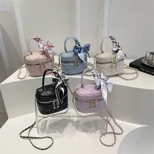 New Trendy Fashion Designer Top Handle Shoulder Bags Ladies Handbags Purses Mini Bags for Girls
