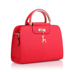 New Trendy Fashion Stamped Handbag Korean Style Minimalist Bridal Bag Single Shoulder Crossbody Bag