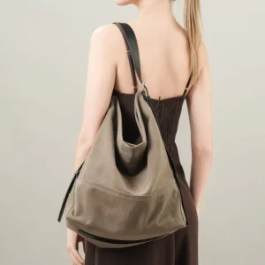 New Trendy Lady Canvas Tote Hobo Bags Fashion Vintage Casual Shoulder Bag Candy Single Strap Waterproof Portable Summer Autumn