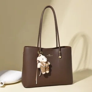 New Zs Fashion Lady Handbags Large Capacity Casual Design Purses Zipper Closure Portable Tassel Decoration for National