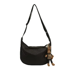 New popular diamond dumpling bag new fashion messenger bag women ins high end niche shoulder bag
