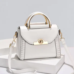 Newest Big Sizes High Quality Pu Leather Handbags Trendy Fashion Latest Luxury Designer Women’s Messenger Bags