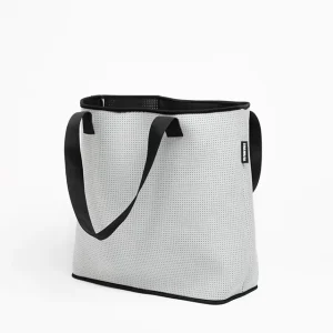 Newest Perforated Shoulder Handbag Neoprene Pouch Summer Beach Tote Bag