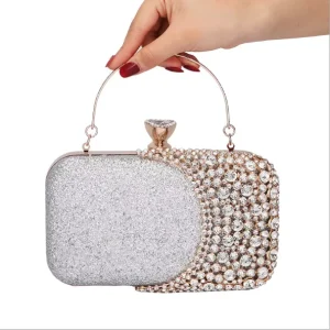 Night Banquet Bag Ladies Handbag Diamond Banquet Wedding Clutch Bag Annual Meeting Dress Evening Makeup Bag