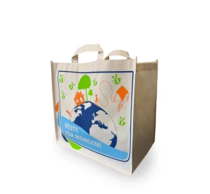 No. 1 Producer Custom Non Woven Pure PLA Tote Bag Eco Friendly Biodegradable Reusable Shopping Bag Fully Certified