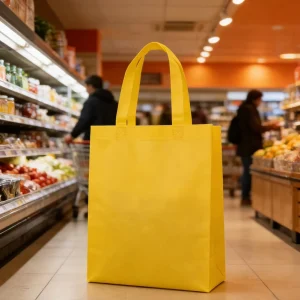 Non Woven Bag Custom Logo Reusable Shopping Tote Bag Waterproof Portable Bag for Shopping Travel Daily Use
