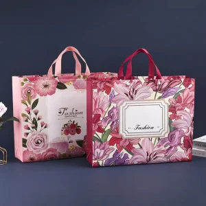 Non Woven Bag Eco Friendly Shopping Tote Bag Custom Printed Logo