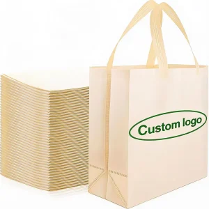 Non Woven Carrier Bags Eco Reusable Non Woven Cloth Bag With Custom Printed Logo