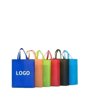 Non-Woven Fabric Reusable Silk Screen Printed Tote Bag Customizable Eco-Friendly Recyclable Button Closure Custom Coffee
