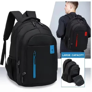 Nylon Waterproof Backpack Students School Bag Business Travel Bag Large Capacity Laptop Backpack Unisex