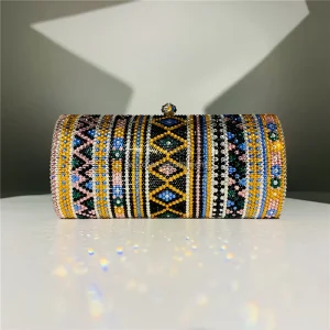 OC4366 High Quality Handmade SS10 Diamond Evening Bags for Ladies