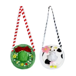ODM OEM Custom Design Plush Custom Ita Bag Crossbody Christmas Women’s Shoulder Bags for Kids