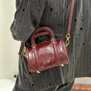 ODM&OEM Manufacturer Genuine Leather Designer Ladies Vintage Bags Storage Handbags Women’s Shoulder Bags