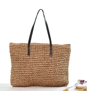 OEM Beach Lady Summer Handbag Straw Tote Bag