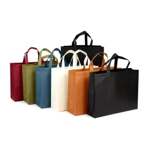 OEM Custom Advertising Promotional Non Woven Bags Custom Logo Eco Friendly Heavy Duty Shopping Non Woven Bags Direct From