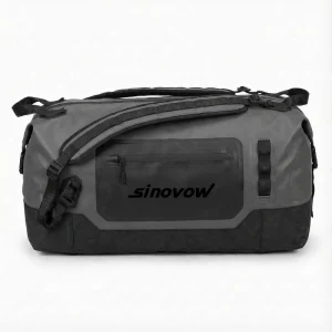 OEM Custom Design Multi Compartment Waterproof Zipper Closure Portable Duffle Bag for Swimming Camping Outdoor Activities