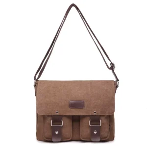 OEM Customized Trendy Canvas Stadium Bag Custom Women Purse with Shoulder Strap Messenger Bags Crossbody Bag