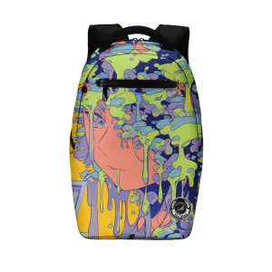 OEM ODM PVC Backpack Daypack Fashion Zipper Adjustable Straps Laptop Bag 20L Capacity Multiple Pockets