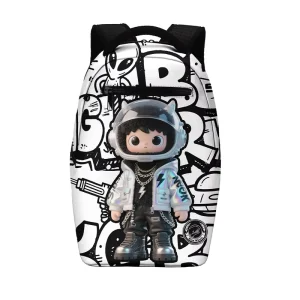 OEM ODM Supply Fashionable Polyester Backpack Water Bottle Pocket Waterproof School Bags Boys Girls Travel Solution