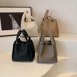 OEM Service Bucket Bag Exquisite Personalized Bolsa Tipo Balde Luxury Lightweight Emmerzak Durable Reusable Bucket Bag
