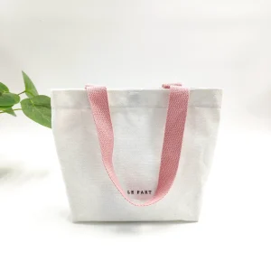 OEM Size Custom Logo Printed Eco Recycled Reusable Plain Blank Organic Printed Cotton Canvas Grocery Shopping Tote Bag