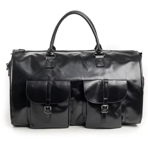 OEM Travel Bag 2 in 1 Suit Carrier Carry On Luggage Custom Logo Convertible Garment Bag for Corporate Executive Gift