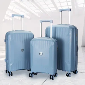 OMASKA Valise De Voyage 3 Pcs Suitcase Set 20 24 28 Inch PP Women Fashion Travel PP Luggage