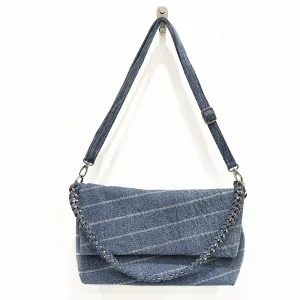 Office Lady Shoulder Bag Denim Messenger Bag for Women Chain Strap Cross Body Women’s Hand Bag